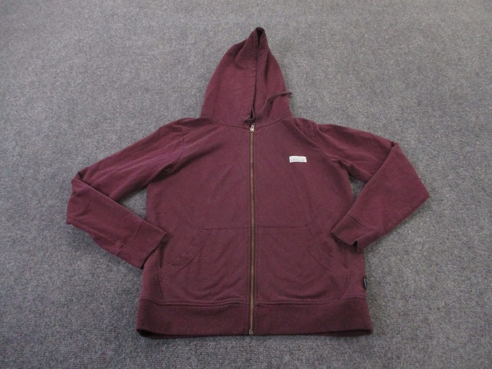 Patagonia Mens S Red Stretch Logo Hoodie for Hiking & Casual Wear 35961