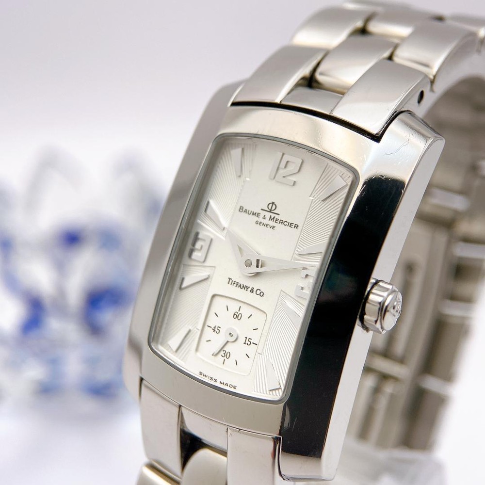 Battery Rare Tiffany Baume Mercier W Name Watch Smoseco