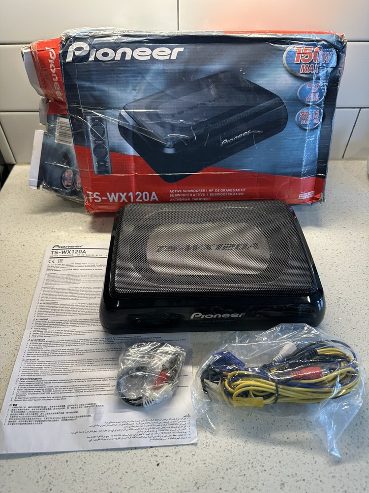 PIONEER TS-WX120A Active Subwoofer 150W MAX UNUSED