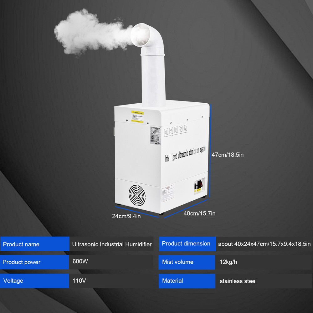 Industrial-Grade Large Commercial Whole-House Humidifier