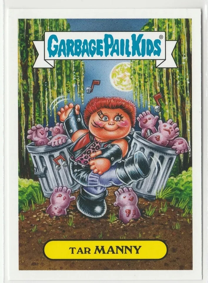 Tar Manny #13a Garbage Pail Kids GPK 2019 Revenge of Oh the Horror-ible Trading Card