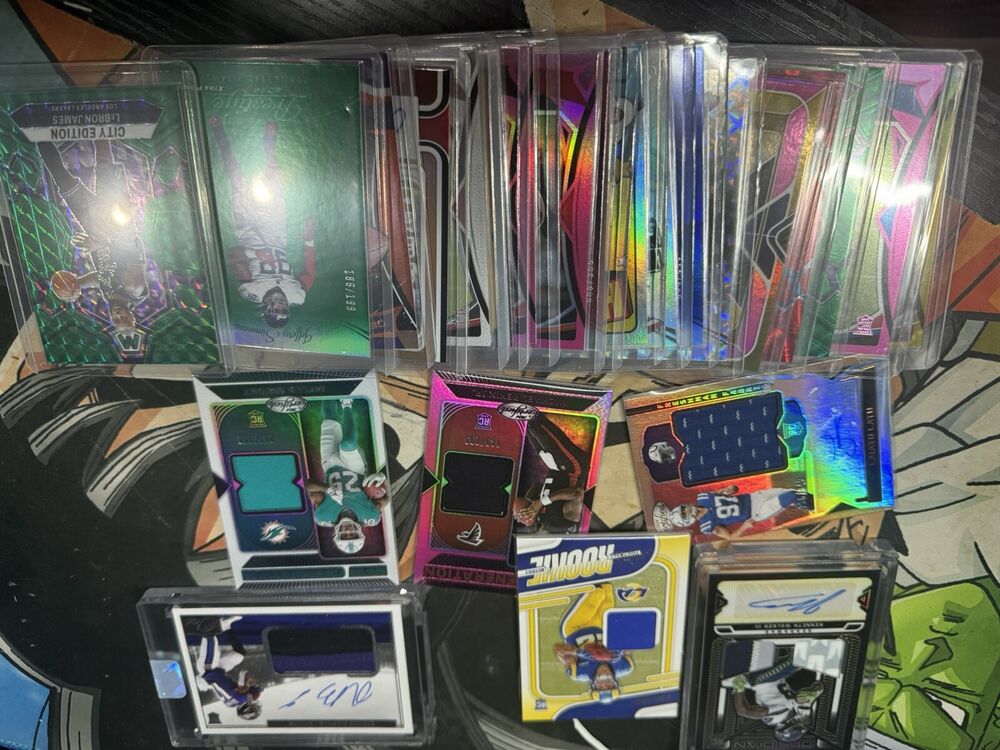 Bundle Of Trading Card A lot Of Number And If Buy Now Sign Jersey Comes With The-image