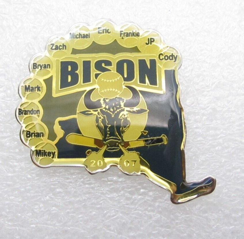 2007 Bison Little League Baseball New York Lapel Pin (C664)