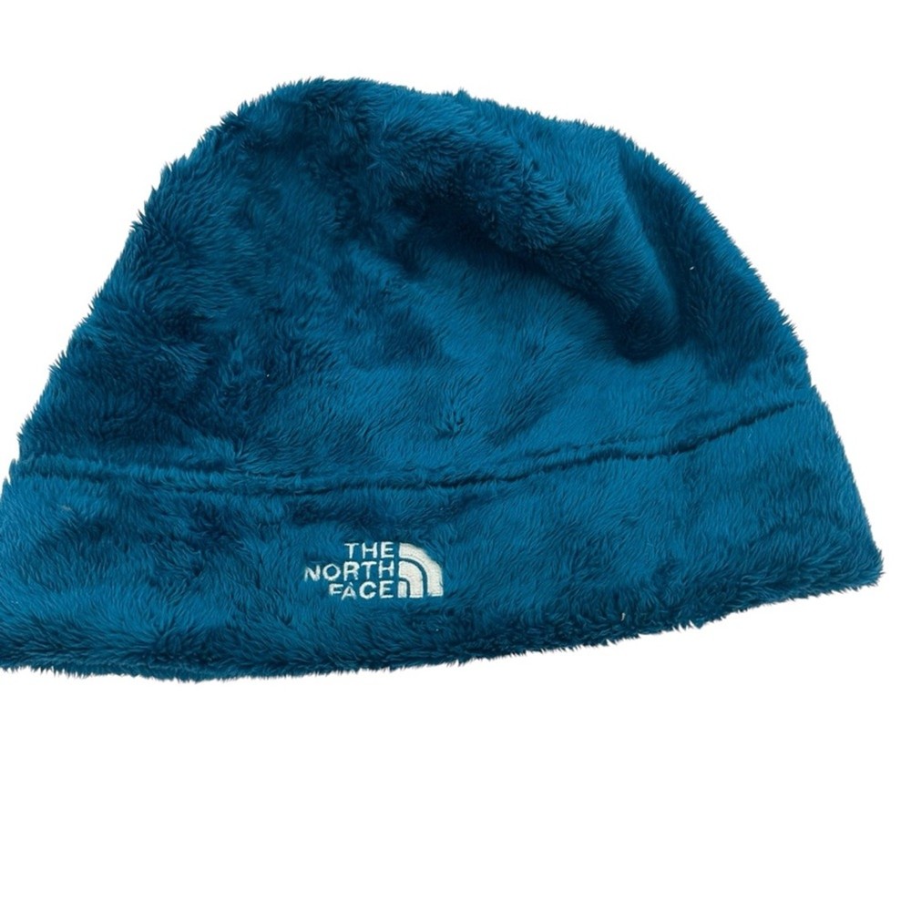 The North Face Osito Blue Fleece Beanie for Men and Women