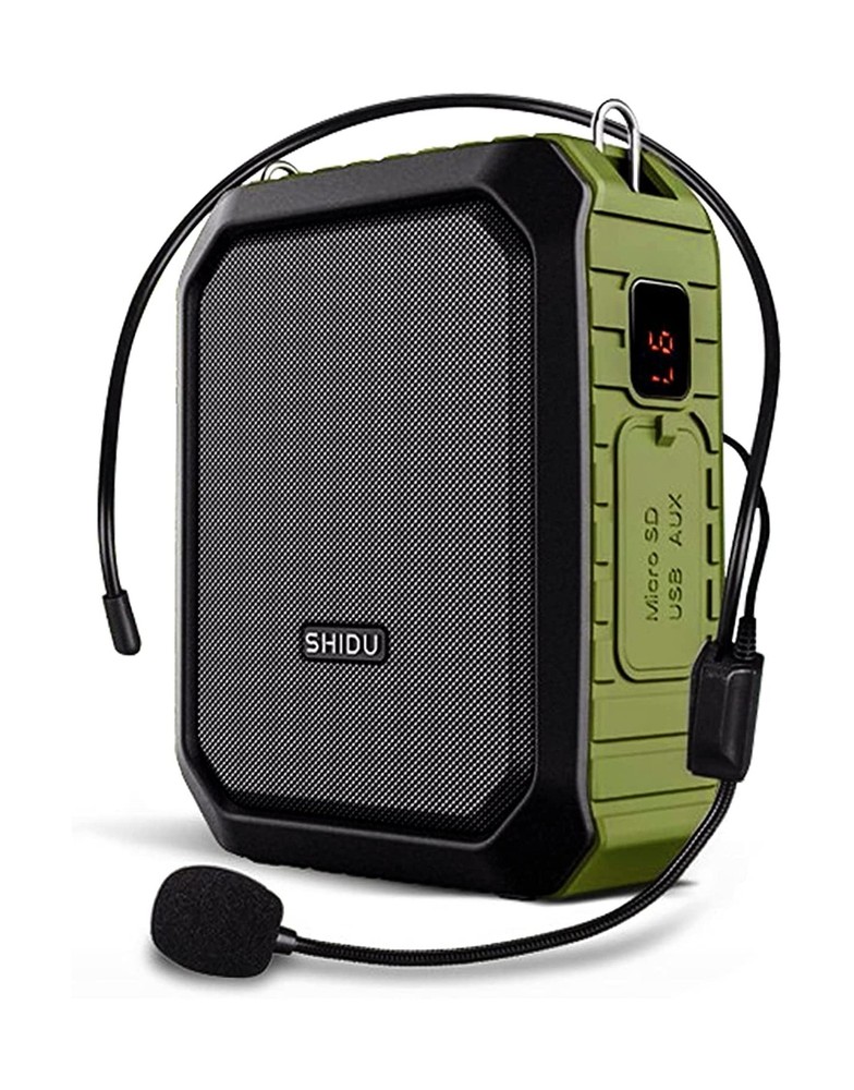SHIDU 18W Portable Voice Amplifier PA System Speaker for Teachers Megaphone-image
