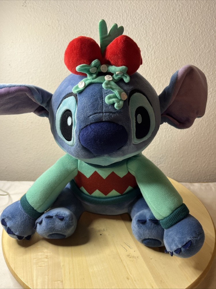 Disney Parks Stitch Holiday Plush - Lilo & Stitch - Medium 14