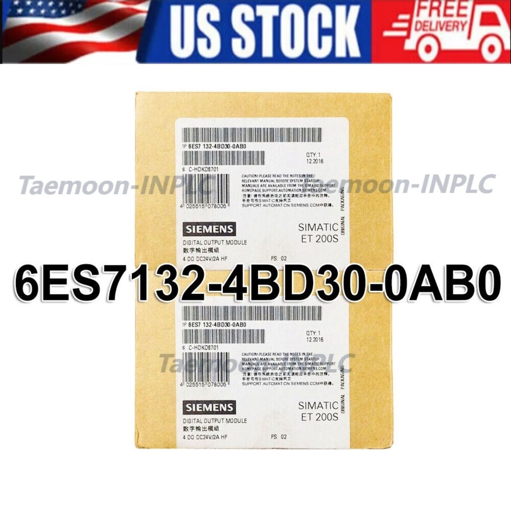 New Siemens 6ES7132-4BD30-0AB0 SIMATIC DP5 electronic module 6ES7 132-4BD30-0AB0