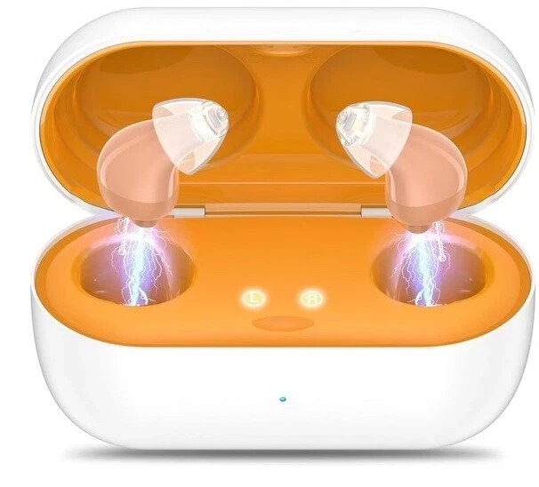 Rechargeable OTC Hearing Aids for Seniors with 16-Channel Noise Cancelling-image