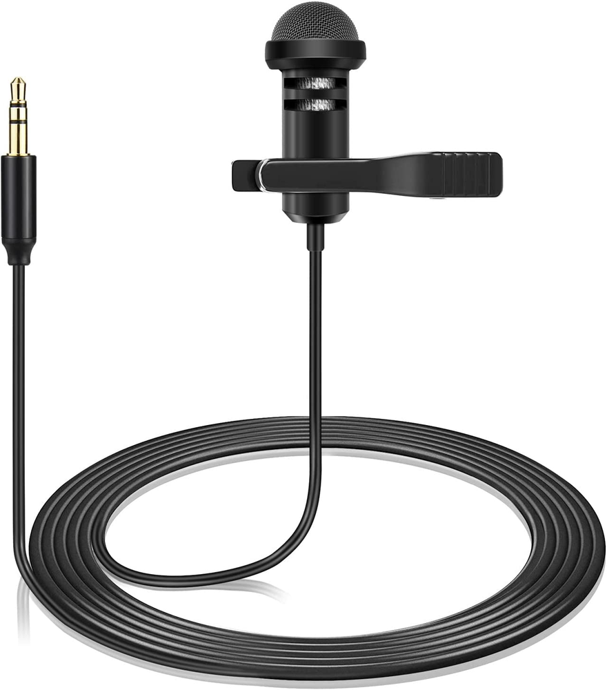 Lavalier Microphone for Rode Wireless GO 2 / Ii & DJI Mic Transmitters, Omnidire