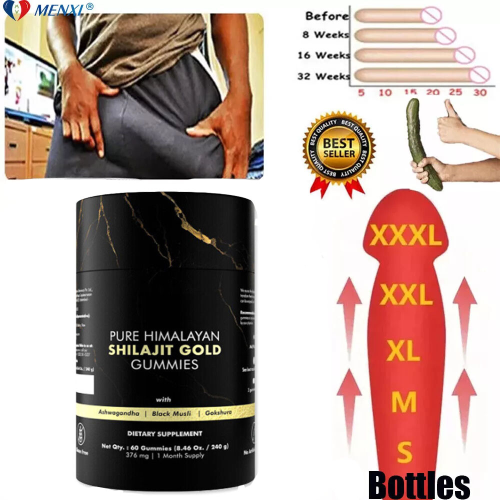 Pure Himalayan Shilajit Gummies with Ashwagandha,Chaga Mushroom Immune Support