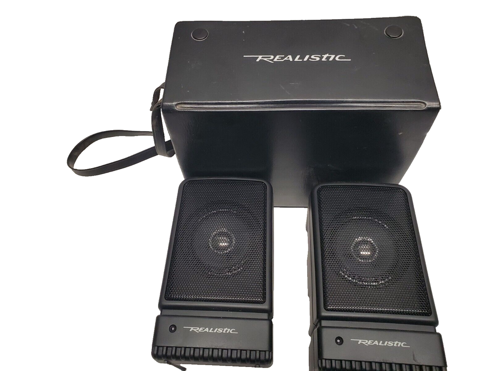 VTG 2 Realistic Minimus 7W Speaker 40-2039 W/Case Original Instructions Tested