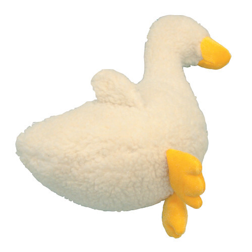 Spot Fleece Dog Toy Duck Natural 13-inch Chew-Resistant Plush Toy