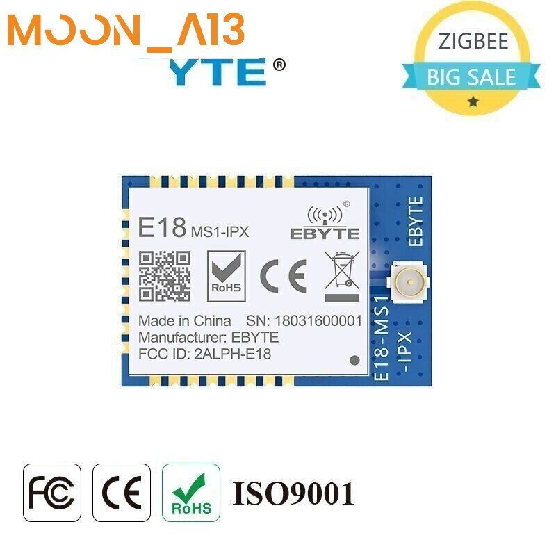 Zigbee IO CC2530 2.4GHz 2.5mW IPX Antenna IoT Wireless Transceiver RF Module