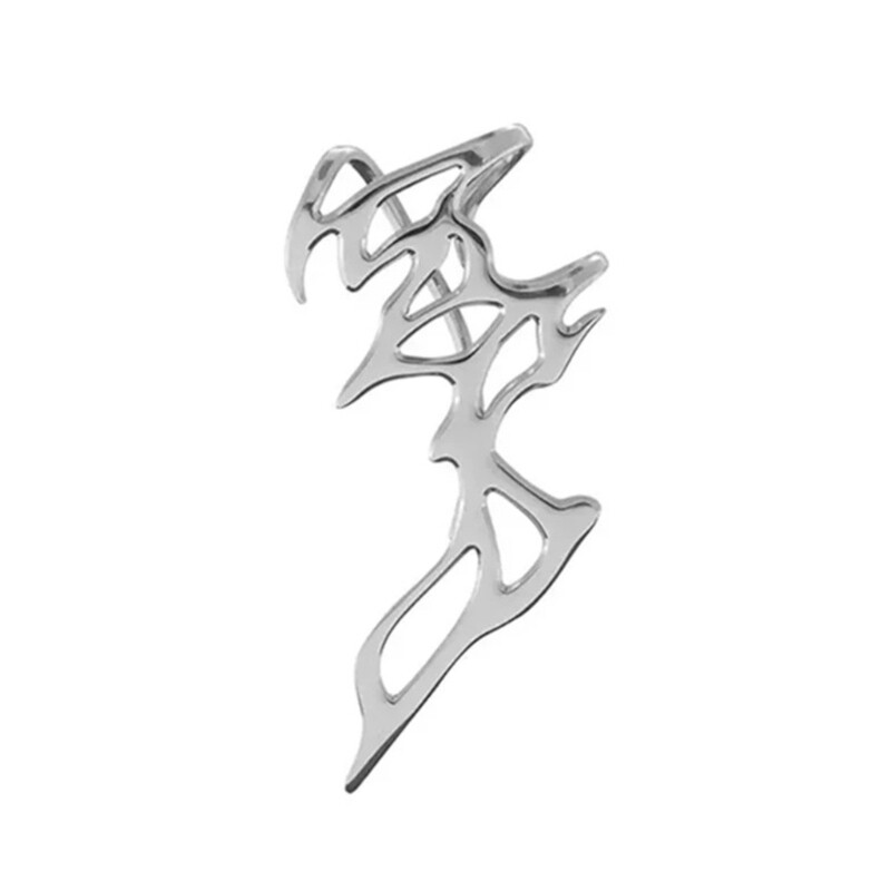 Stylish Mechanical Design Ear Cuff Earrings Comfortable No-Hole Accessories