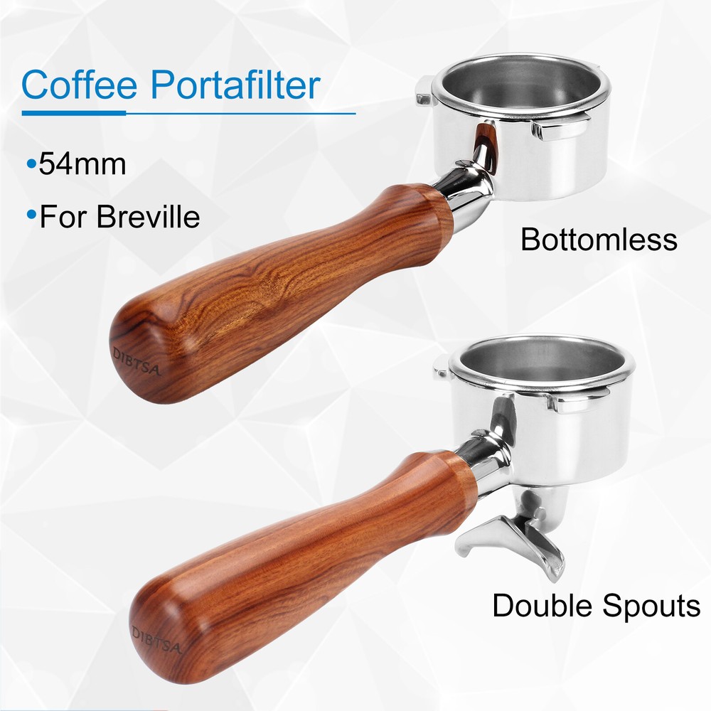 54mm Coffee Portafilter Compatible with Breville BES870XL BES840XL BES810BSS BES840CBXL