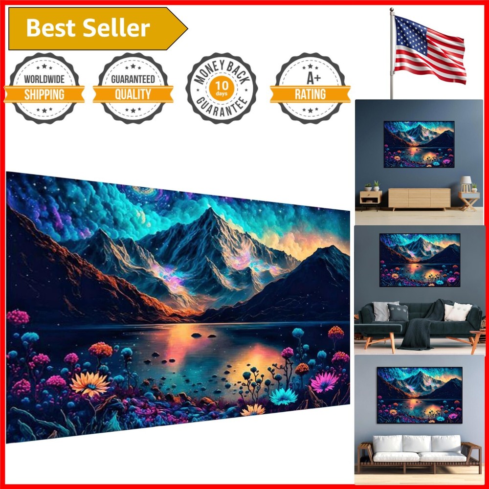 Complete 5D Diamond Painting Canvas Kit - Ideal Gift for Arts & Crafts Lovers