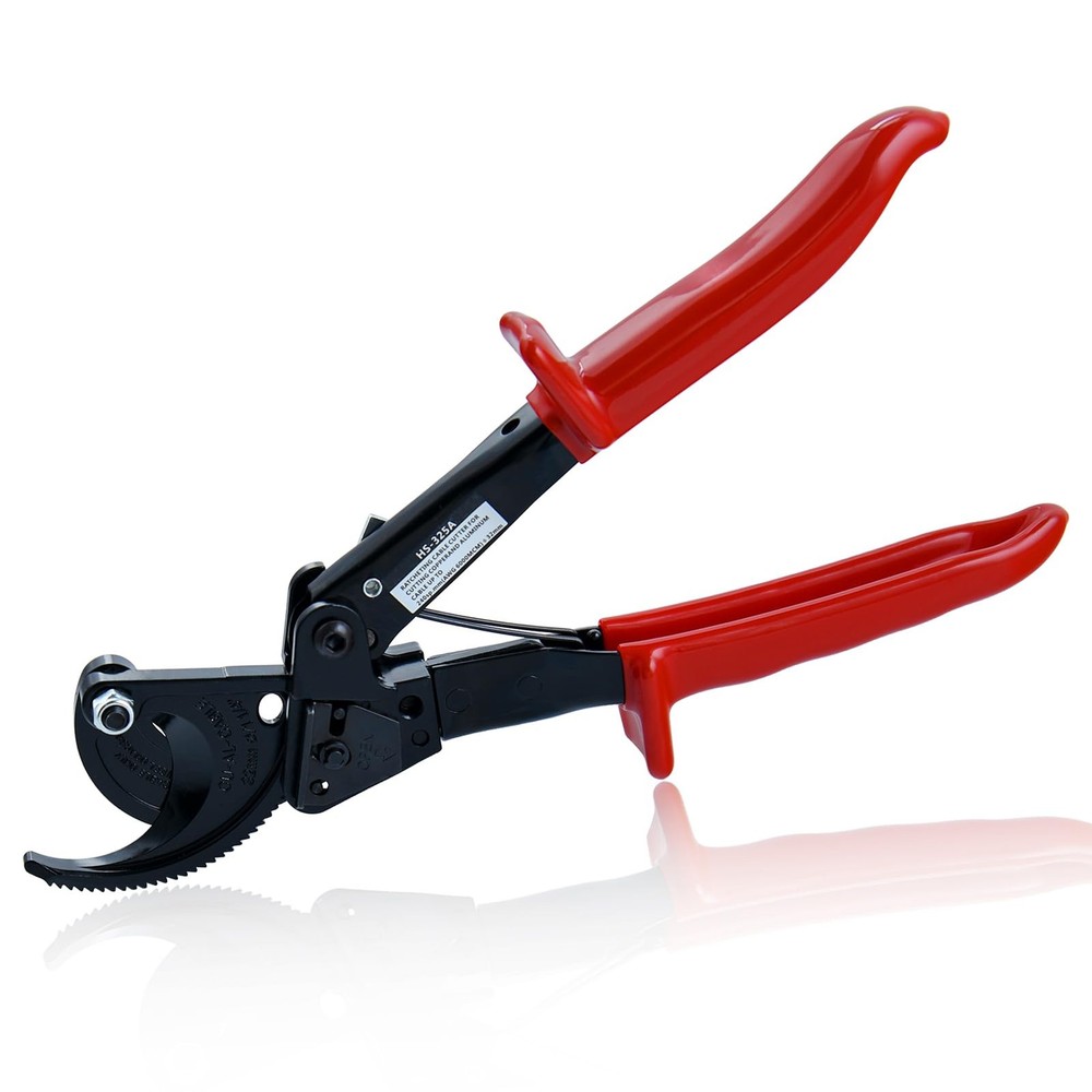 Heavy Duty Ratcheting Cable Cutter for Wires and Cables