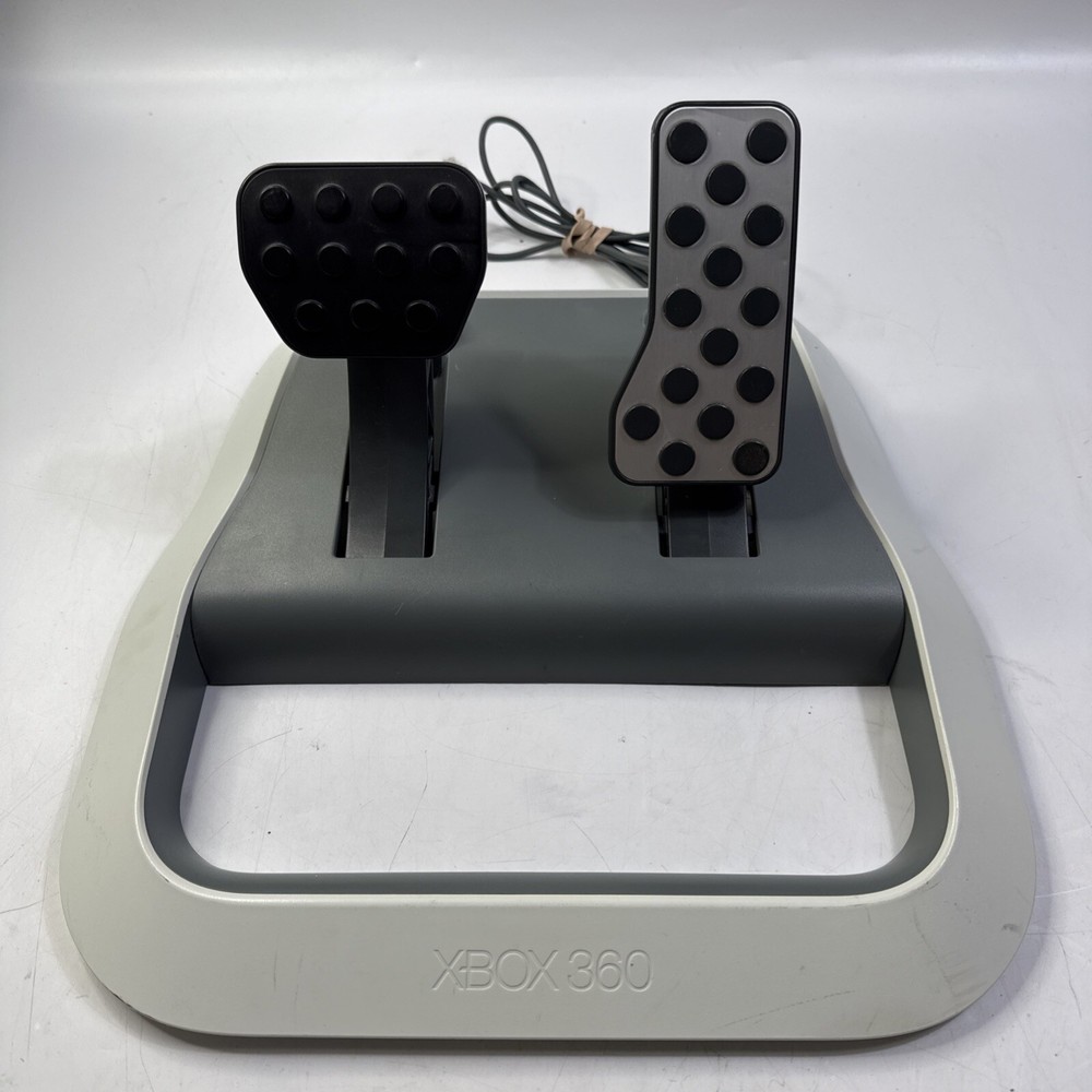 OEM Official Microsoft Xbox 360 Racing Wheel Pedals ONLY X813207-001 Tested