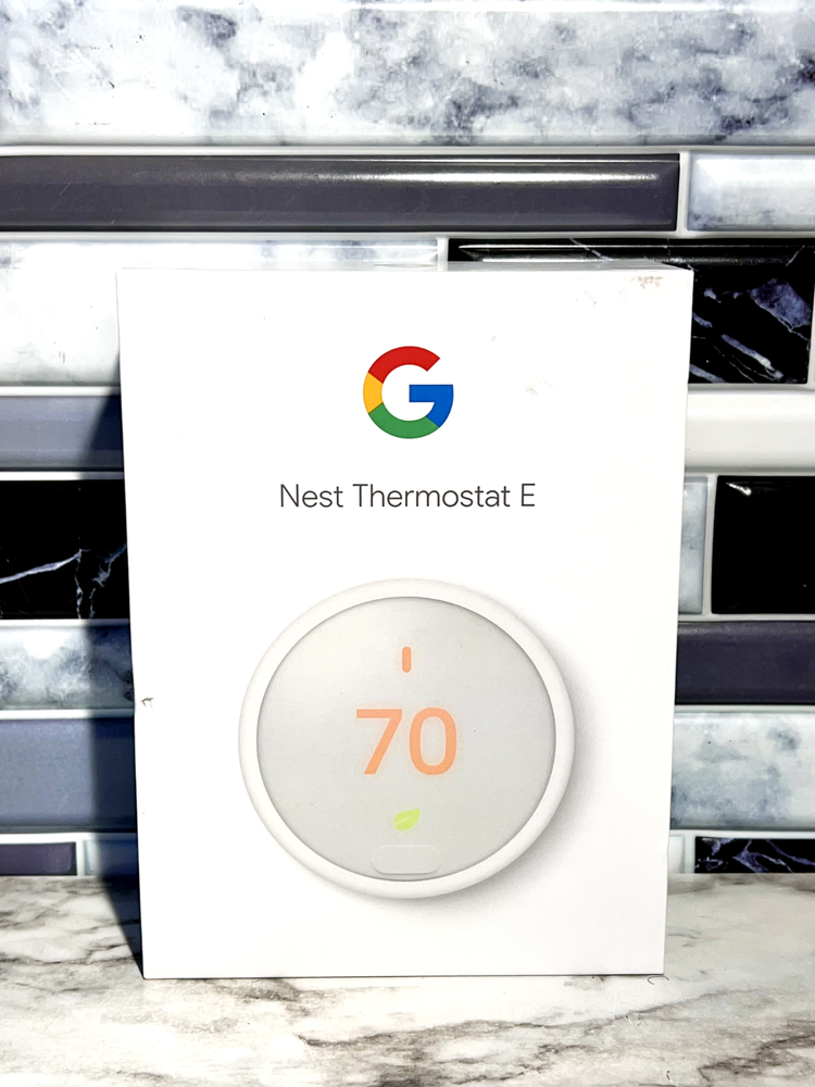 Nest Thermostat E Programmable Smart Thermostat - White (T4000ES)