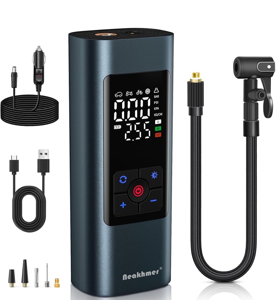 Portable Cordless Tire Inflator Air Compressor for Cars 150PSI