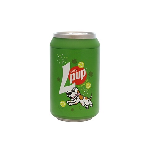 Silly Squeaker Soda Can Lucky Pup 1 Each