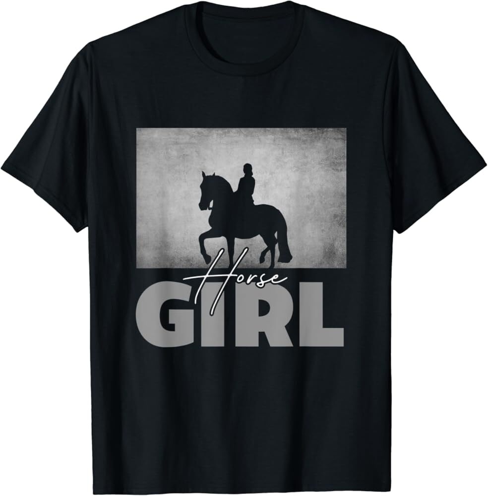 Horse Girl T-Shirt for Women – Stylish Horseback Riding Apparel