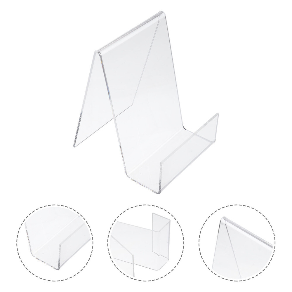 2 Pcs Recipe Book Holder Stand Shelf Display for Tablet Books