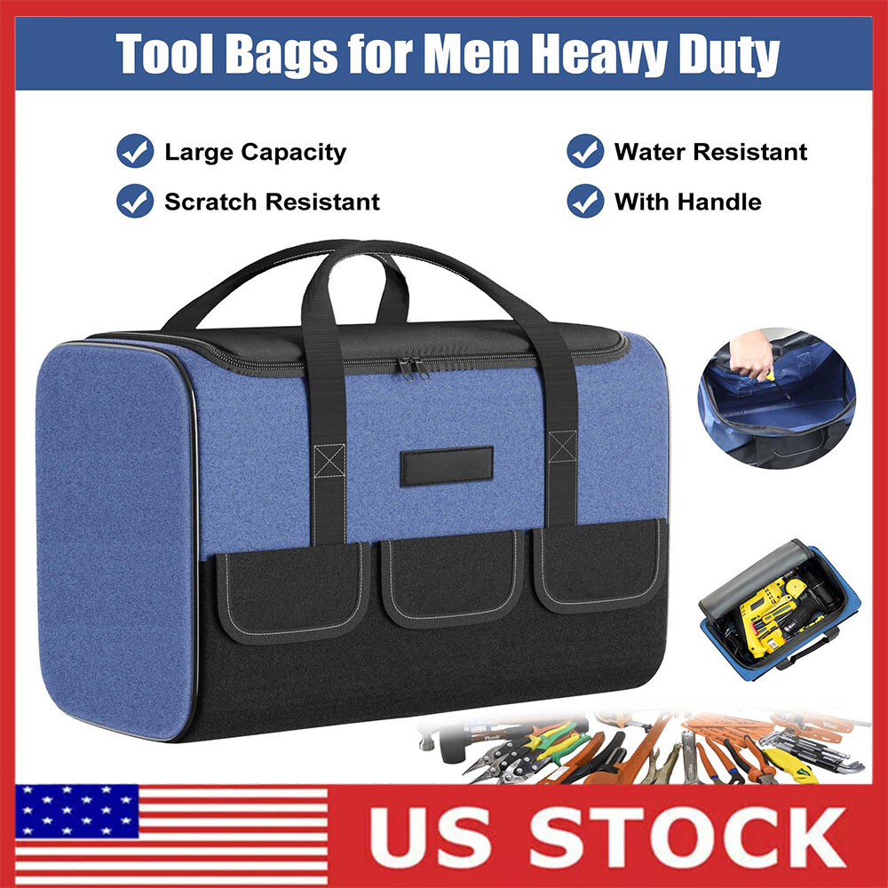 Tool Bag Heavy Duty Multifunctional Large Capacity Storage Bag Outdoor Portable