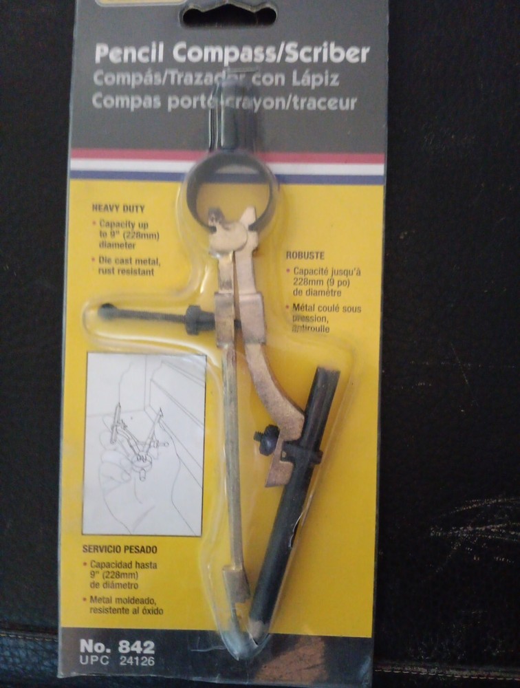General (842) 038728241269 Precision Pencil Compass / Scriber with Pencil