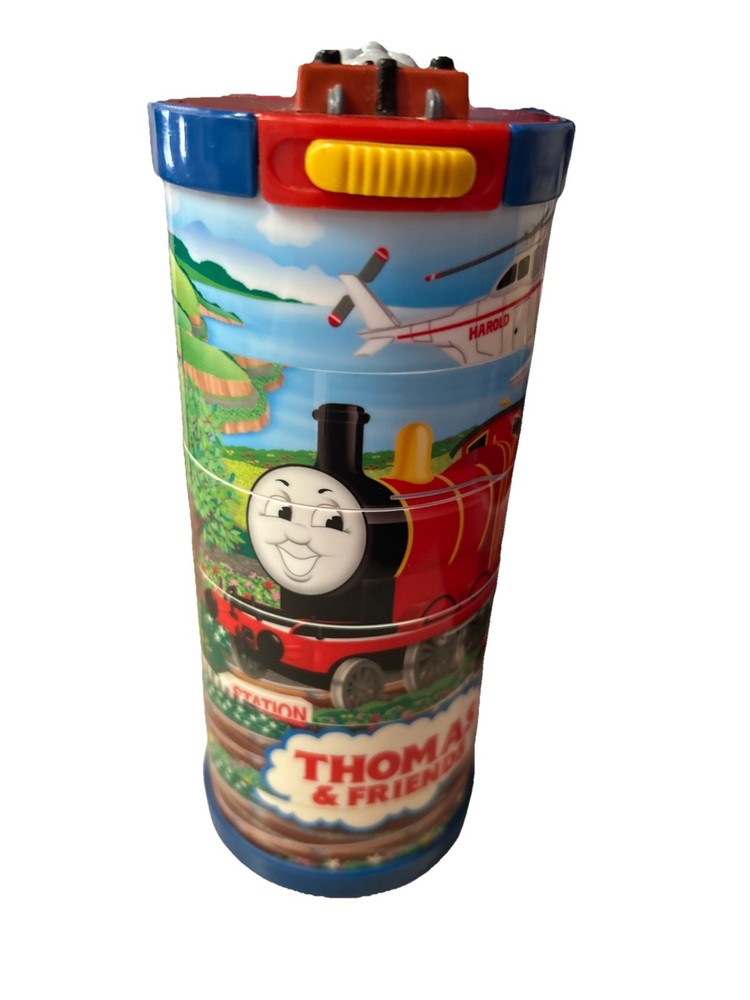 THOMAS THE TRAIN PIGGY BANK Bank Broke On Lid