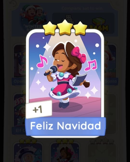 Feliz Navidad MONOPOLY 3 Stars ⭐️⭐️⭐️ Sticker | FAST DELIVERY