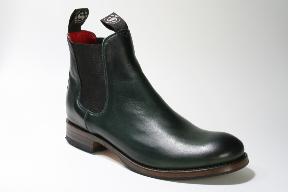 Sendra Chelsea Boots Kaspar Green