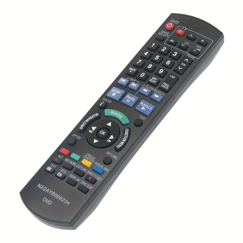 N2QAYB000234 Replaced Remote For Panasonic DVD DMR-EX768EB DMR-EX81S DMR-EX71S