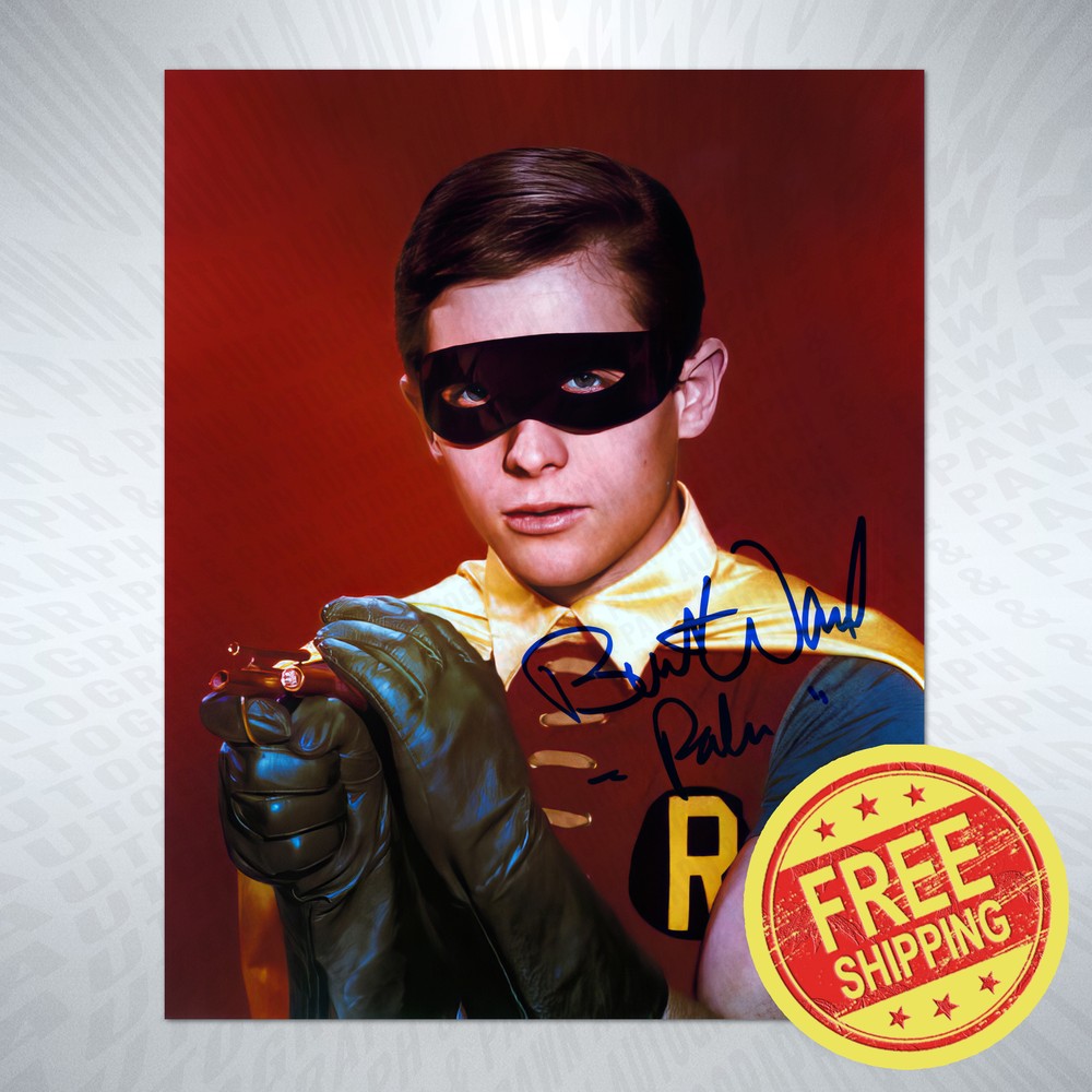 Burt Ward Autograph Reprint Signed 8x10 Photo Signature Poster BUY NOW-image