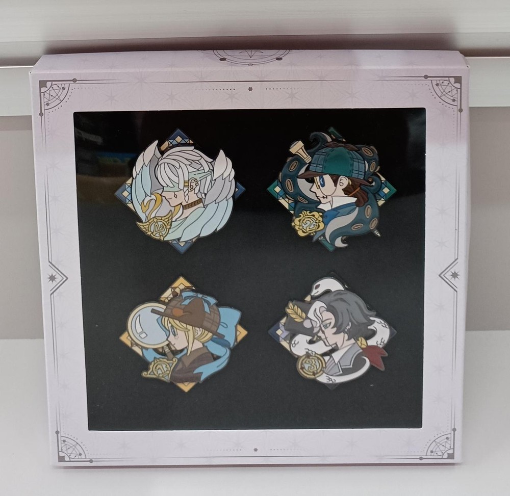 Offline Pack 4Th Anniversary Deluxe Edition Pin Badge Set Fifth Personalit GP391