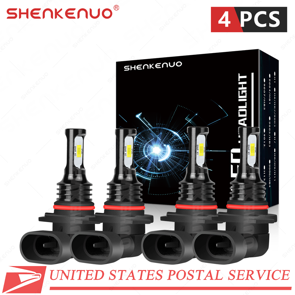 1990-1998 Chevy C/K 1500 2500 LED Hi/Low Beam Headlight Bulbs Combo