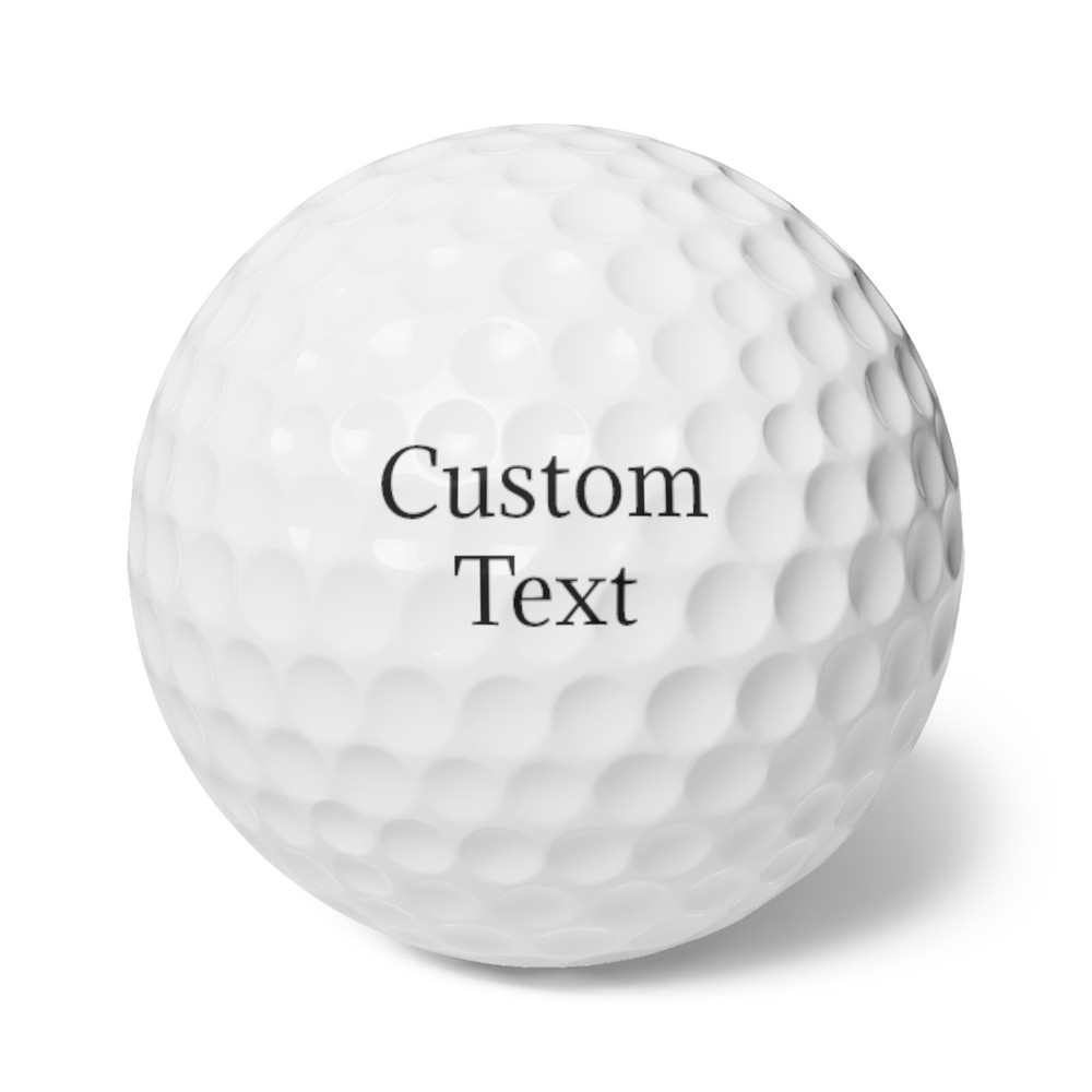 Custom Personalized Golf Balls Set – Perfect Gift for Golf Lovers-image