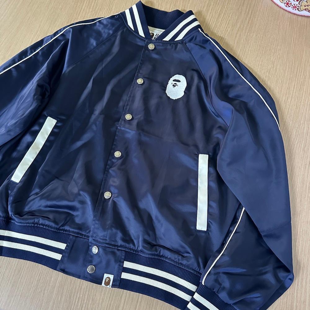 BAPE NYLON Varsity JACKET 877583