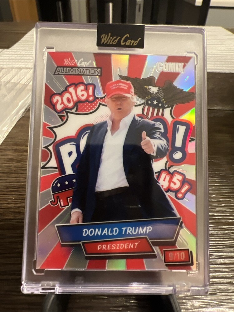 2024 Wild Card Alumination Donald Trump POTUS 9/10