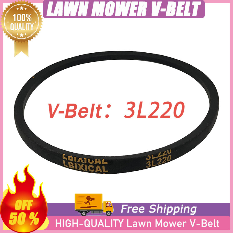 Quality Industrial & Lawn Mower 3L220 V-belt 3/8 x 22in Vbelt