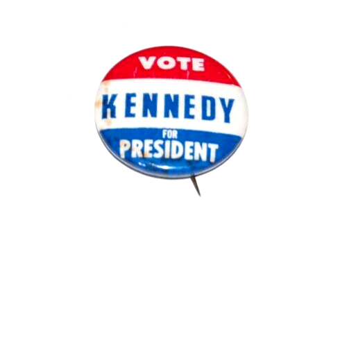 1960 Vote JOHN F KENNEDY JFK for PRESIDENT campaign pin pinback button political