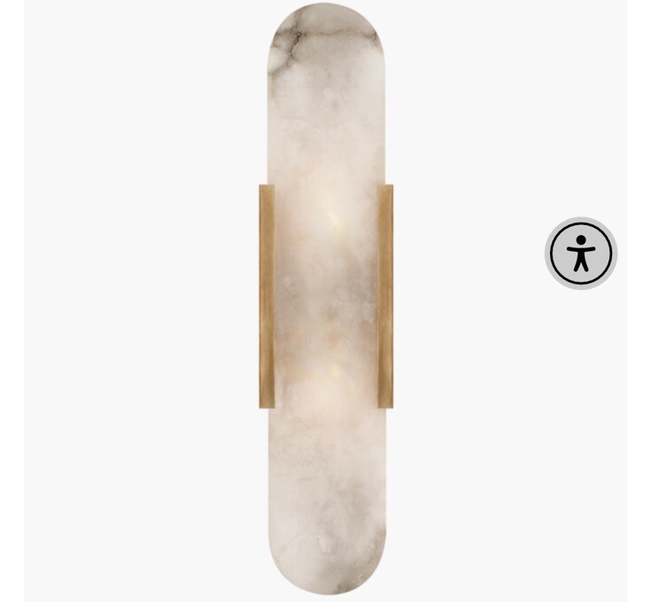 Visual Comfort Signature Collection KW2013PN-ALB OPEN BOX Kelly Wearstler Brass-image