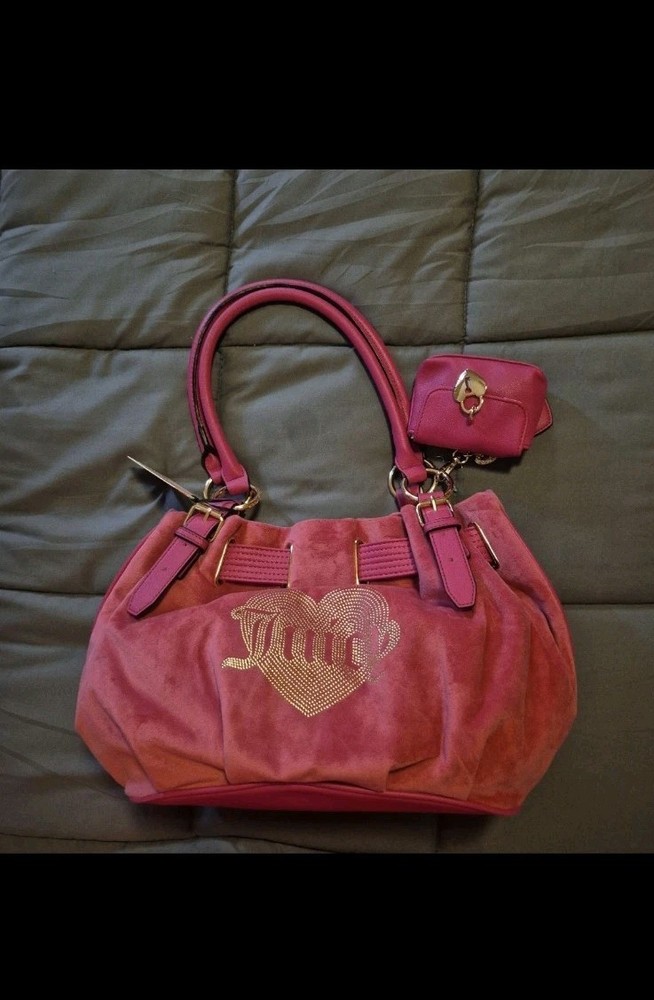 Juicy Couture Queen Couture Raspberry Tart Exclusive Tote Bag