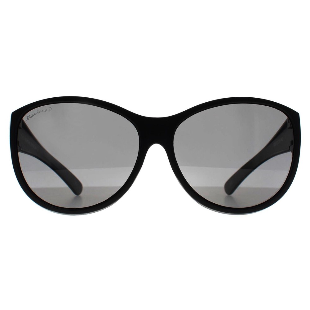 Montana FO8 Fit Over Polarized Sunglasses Matte Black Smoke