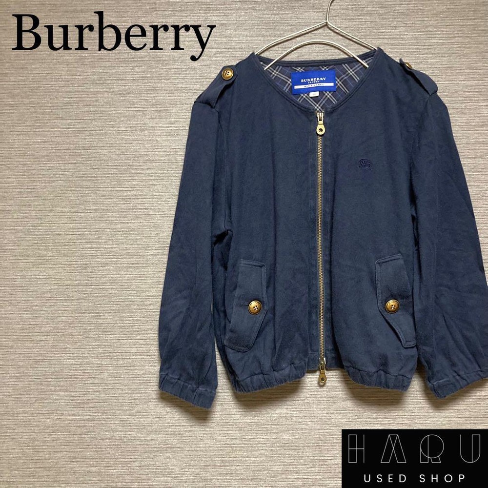 Burberry jacket Jumper Navy from Japan