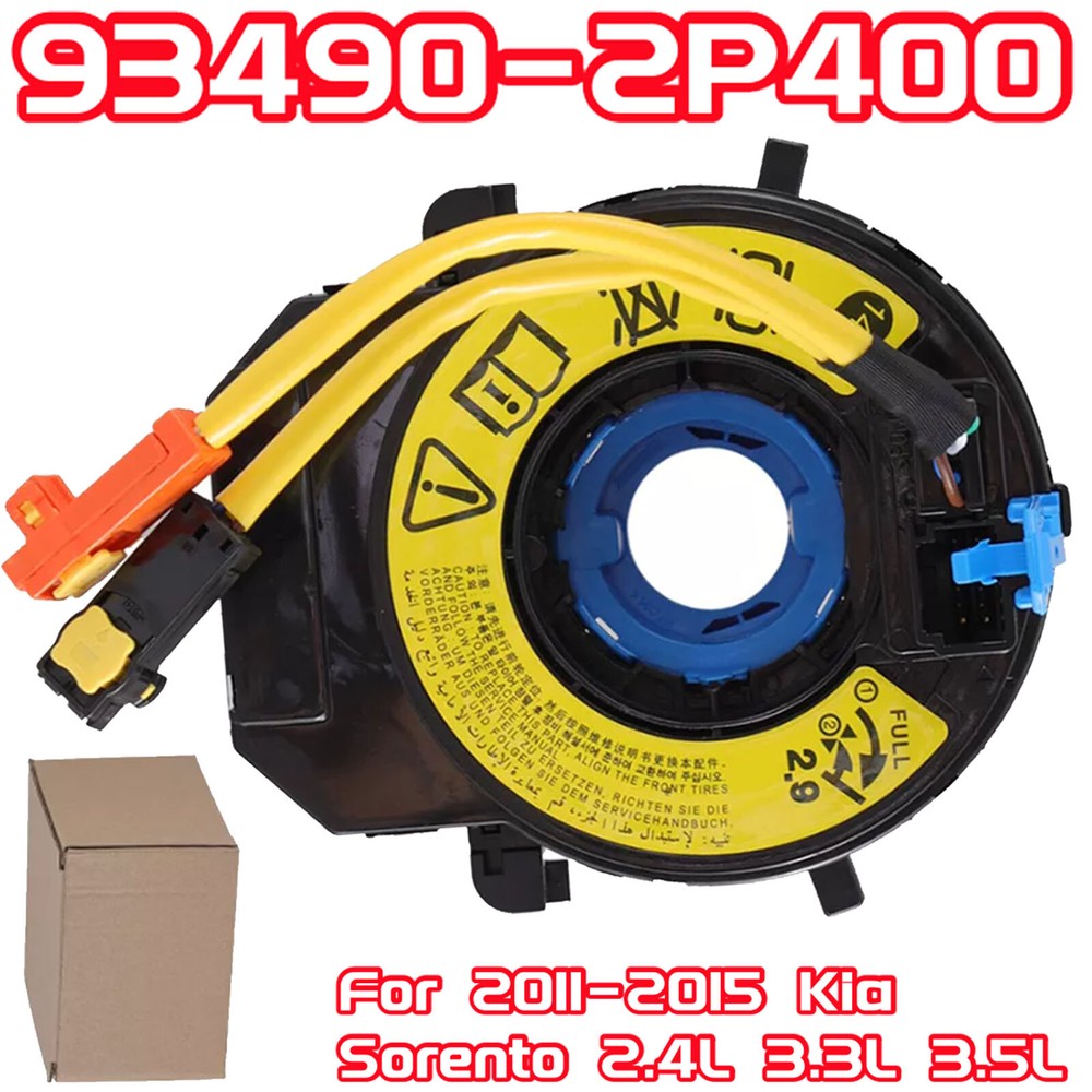 2011-2015 Kia Sorento 2.4L 3.3L Wheel Clock Spring Spiral Cable 93490-2P400  