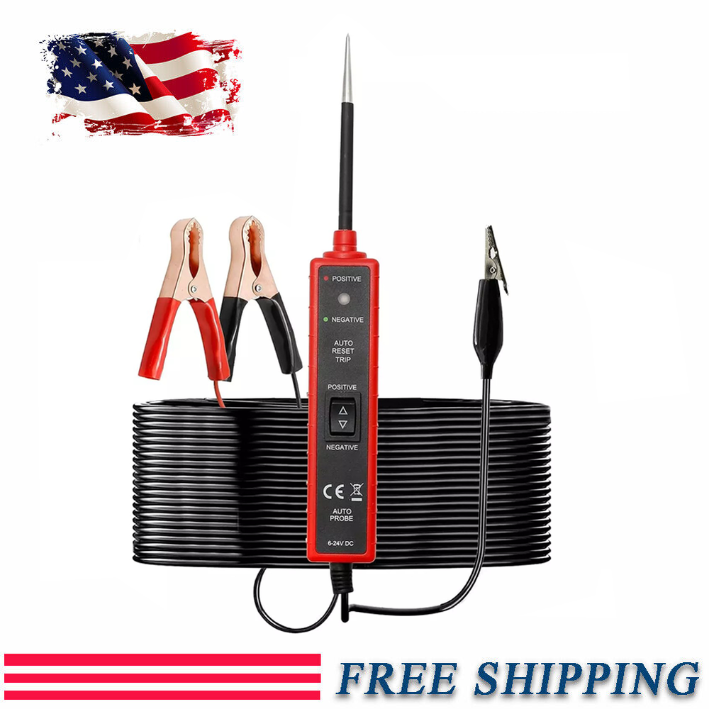 Digital Car Power Probe Circuit Electrical Tester Automotive Test Device System