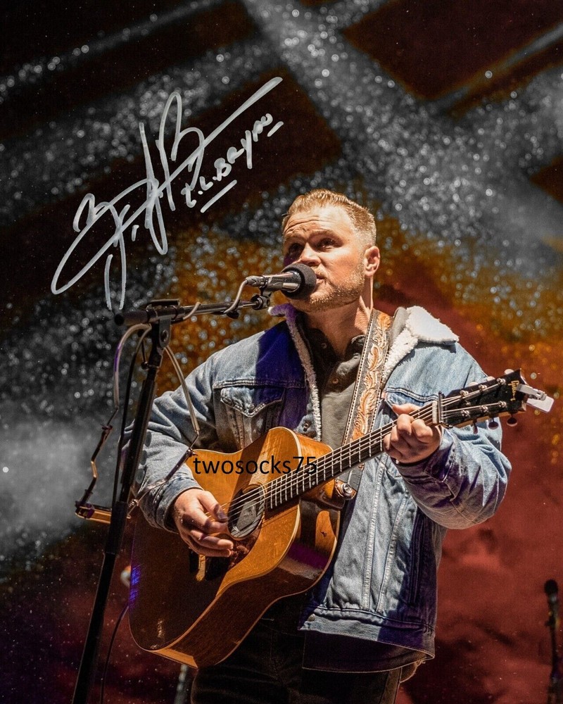 Zach Bryan Autographed 8x10 Signed reprint Photo #1
