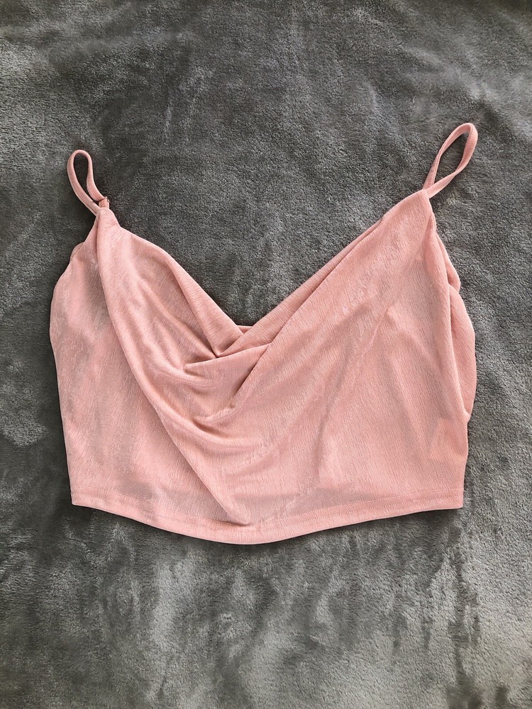 cowell neck cropped tank L