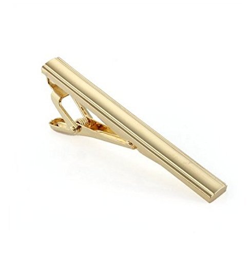 Gold Tie Clip for Men - Elegant Wedding & Formal Necktie Accessory